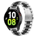 Miniatyrbilde 1 av 3: Armbånd Rustfritt stål Samsung Galaxy Watch 5 (44mm) - Sølv/svart
