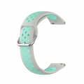 Miniatyrbillede 3 af 5: EBN Sport Armband Samsung Galaxy Watch 5 Pro 45mm - Grå/ Mint