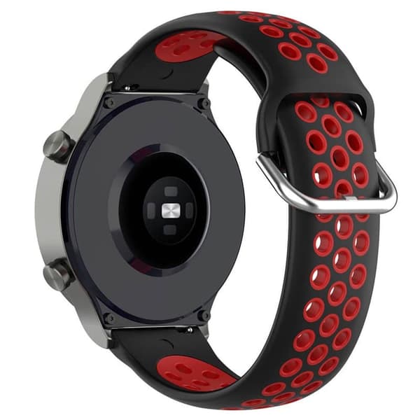 EBN Sport Armband Samsung Galaxy Watch 5 Pro 45mm - Svart/rød