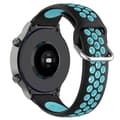 Pikkukuva 2 / 5: EBN Sport Rannekoru Samsung Galaxy Watch 5 Pro 45mm - Musta/ Turkoosi