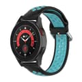 Pikkukuva 1 / 5: EBN Sport Rannekoru Samsung Galaxy Watch 5 Pro 45mm - Musta/ Turkoosi