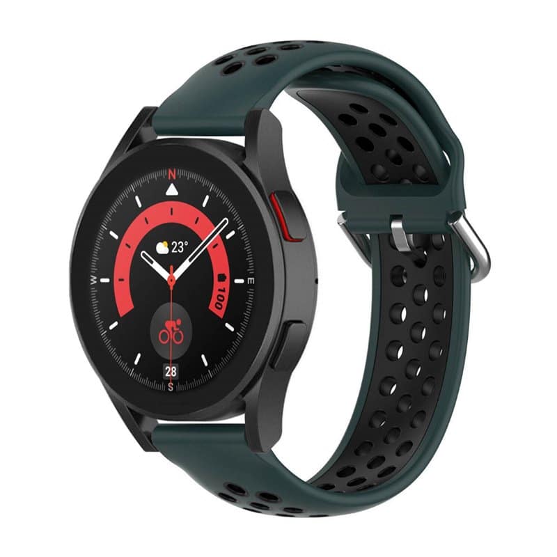 EBN Sport Armband Samsung Galaxy Watch 5 Pro 45mm - Grönblå/Svart