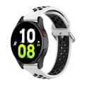 Miniatyrbilde 1 av 5: EBN Sport armbånd Samsung Galaxy Watch 5 44mm - Hvit / svart