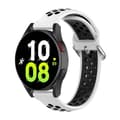 Miniatyrbillede 1 af 5: EBN Sport Armbånd Samsung Galaxy Watch 5 40mm - Hvid / Sort