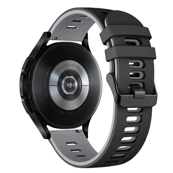 Twin Sport Rannekoru Armband Samsung Galaxy Watch 5 Pro (45mm) - Musta/harmaa
