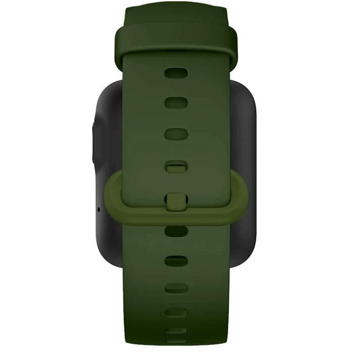 Xiaomi Redmi Watch och Mi Watch Lite Khaki Green Soft-touch silikon sportband