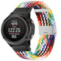 Miniatyrbilde 1 av 3: Flettet elastisk armbånd Garmin Fenix 5X - pride edition