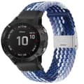 Miniatyrbild 1 av 3: Flätat Elastiskt Armband Garmin Fenix 6 - Gradient blue