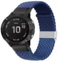 Miniatyrbilde 1 av 3: Flettet elastisk armbånd Garmin Fenix 6 - Blå