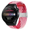 Miniatyrbillede 1 af 3: Flettet Elastik Armbånd Huawei Watch 3 Pro (48mm) - gradientred
