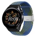 Miniatyrbild 1 av 4: Flätat Elastiskt Armband Huawei Watch GT3 (42mm) - Blågrön