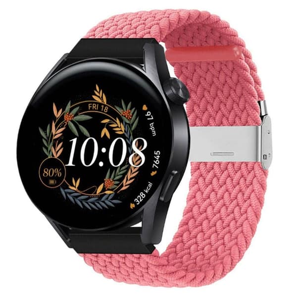 Punottu Kellon ranneke Huawei Watch GT3 (42mm) - Aprikoosin