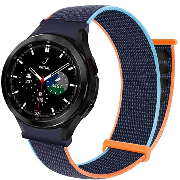 Nylonrannekoru No-Gap Samsung Galaxy Watch 4 Classic (42mm) - Deep Navy