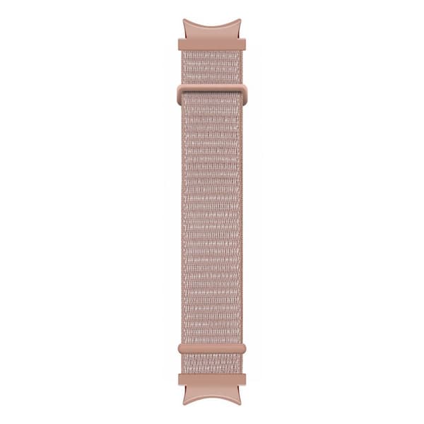 Nylon armbånd No-Gap Samsung Galaxy Watch 4 Classic (42mm) - Rose Pink