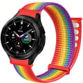 Miniatyrbild 1 av 2: Nylon Armband No-Gap Samsung Galaxy Watch 4 Classic (42mm) - Pride