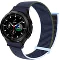 Miniatyrbilde 1 av 2: Nylon armbånd No-Gap Samsung Galaxy Watch 4 Classic (42mm) - Abyss