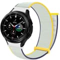 Miniatyrbild 1 av 2: Nylon Armband No-Gap Samsung Galaxy Watch 4 Classic (42mm) - Sea Salt