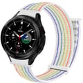 Miniatyrbild 1 av 2: Nylon Armband No-Gap Samsung Galaxy Watch 4 Classic (46mm) - Pride Edition