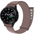 Miniatyrbild 1 av 2: Nylon Armband No-Gap Samsung Galaxy Watch 4 Classic (46mm) - Smokey Mauve