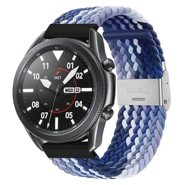 Punottu elastinen rannekoru Samsung Galaxy Watch 3 (41mm) - gradientblue