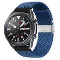Pikkukuva 1 / 4: Punottu elastinen rannekoru Samsung Galaxy Watch 3 (41mm) - sininen