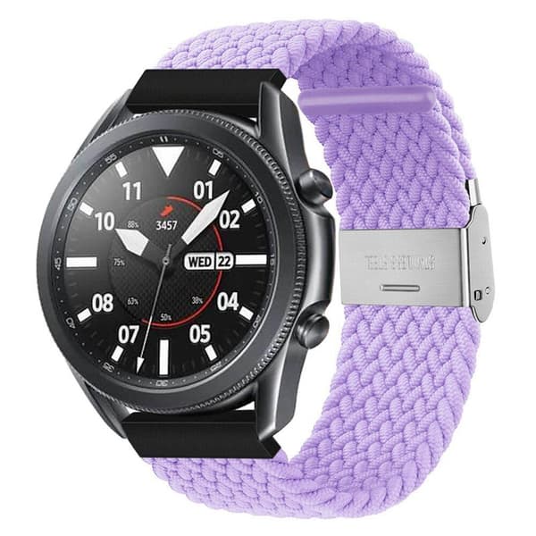 Punottu elastinen rannekoru Samsung Galaxy Watch 3 (41mm) - lightpurple