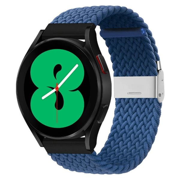 Punottu elastinen rannekoru Samsung Galaxy Watch 4 (40mm) - sininen