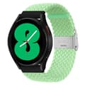 Miniatyrbillede 1 af 3: Flettet Elastik Armbånd Samsung Galaxy Watch 4 (40mm) - pistachio