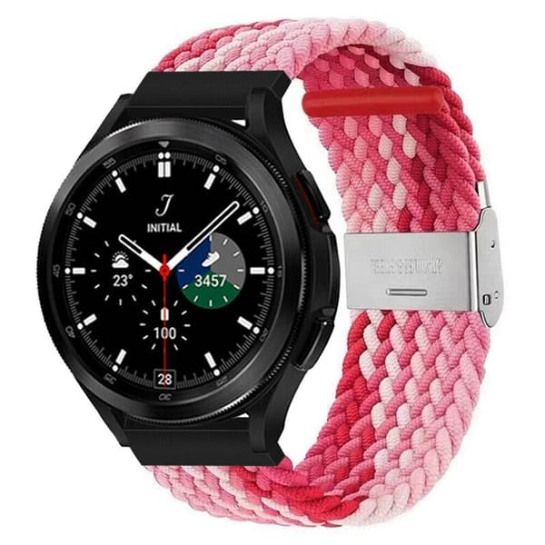 Punottu elastinen rannekoru Samsung Galaxy Watch 4 Classic (46mm) - gradientred
