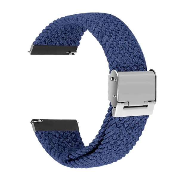 Flätat Elastiskt Armband Samsung Galaxy Watch 4 Classic (46mm) - Blå