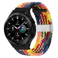 Miniatyrbild 1 av 4: Flätat Elastiskt Armband Samsung Galaxy Watch 4 Classic (46mm) - Rainbow