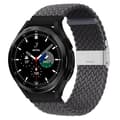 Miniatyrbillede 1 af 4: Flettet Elastik Armbånd Samsung Galaxy Watch 4 Classic (46mm) - skygrey