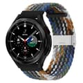 Miniatyrbilde 1 av 4: Flettet elastisk armbånd Samsung Galaxy Watch 4 Classic (46mm) - cowboy