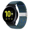 Pikkukuva 1 / 3: Punottu elastinen rannekoru Samsung Galaxy Watch Active 2 (40mm) - bluegreen