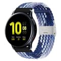 Pikkukuva 1 / 3: Punottu elastinen rannekoru Samsung Galaxy Watch Active 2 (40mm) - gradientblue
