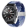 Miniatyrbild 1 av 3: Flätat Elastiskt Armband Samsung Galaxy Watch 3 (45mm) - Gradient blue