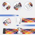 Miniatyrbillede 4 af 4: Flettet Elastisk urrem Samsung Galaxy Watch 4 (44mm) - Abrikos