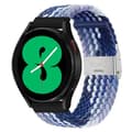 Miniatyrbilde 1 av 3: Flettet elastisk armbånd Samsung Galaxy Watch 4 (44mm) - gradientblue