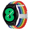 Pikkukuva 1 / 3: Punottu elastinen rannekoru Samsung Galaxy Watch 4 (44mm) - Pride