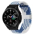 Miniatyrbilde 1 av 4: Flettet elastisk armbånd Samsung Galaxy Watch 4 Classic (42mm) - bluewhite