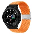 Miniatyrbillede 1 af 3: Flettet Elastik Armbånd Samsung Galaxy Watch 4 Classic (42mm) - Orange