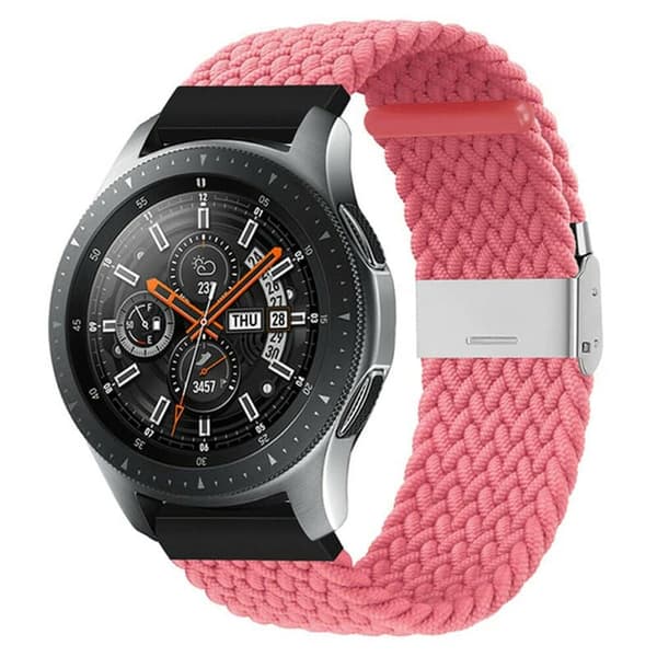 Flettet elastisk klokkereim Samsung Galaxy Watch 46mm - Aprikos