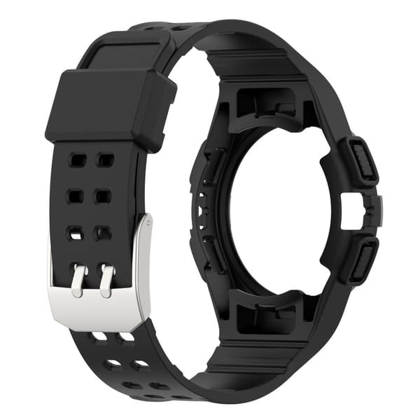 INF Kellon ranneke TPU MustaSamsung Galaxy Watch 4/5 40 mm