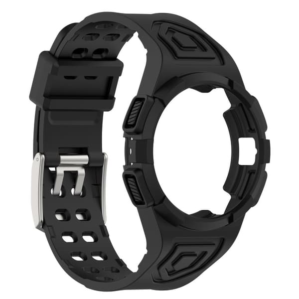INF Kellon ranneke TPU MustaSamsung Galaxy Watch 4/5 40 mm