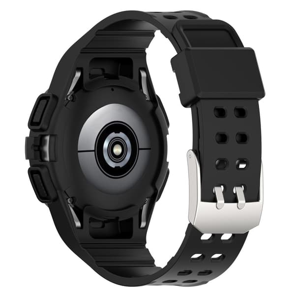 INF Kellon ranneke TPU MustaSamsung Galaxy Watch 4/5 40 mm