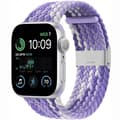 Pikkukuva 1 / 2: Punottu elastinen rannekoru Apple Watch SE 2022 44mm - gradientpurple