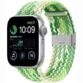 Miniatyrbilde 1 av 2: Flettet elastisk armbånd Apple Watch SE 2022 40mm - gradientgreen