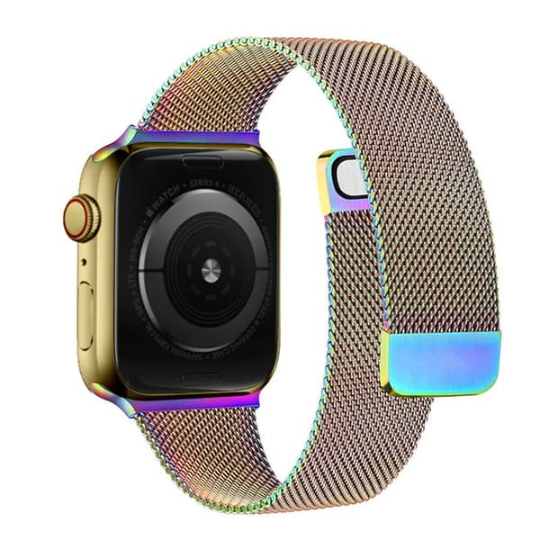 Milanese Rannekoru Apple Watch SE 2022 (40mm) - Rainbow