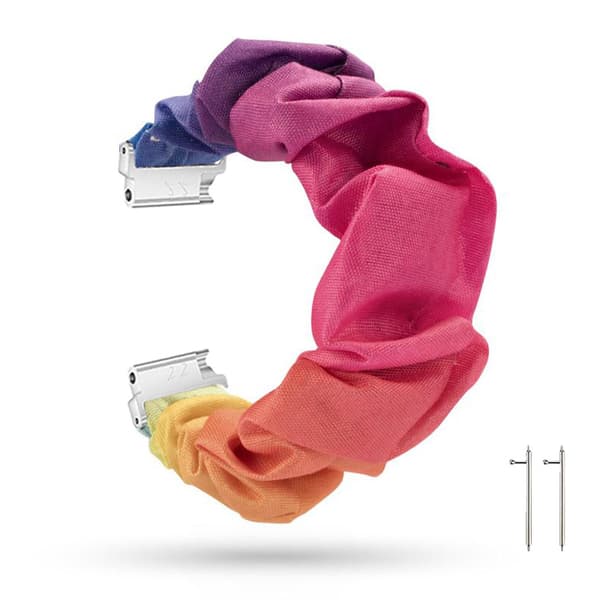 INF Scrunchie-tyylinen kelloranneke Monivärinen 20 mm