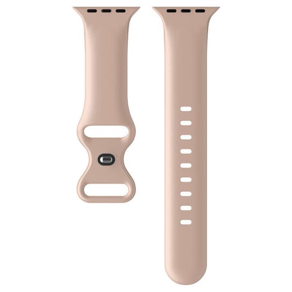 Apple Watch kompatibelt Armband Silikon GULD 38/40/41 mm